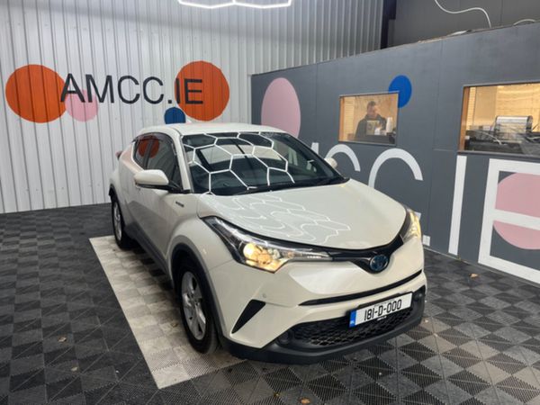 Toyota C-HR SUV, Petrol Hybrid, 2018, White