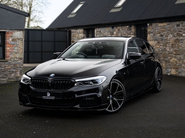 BMW 5-Series Saloon, Diesel, 2018, Black