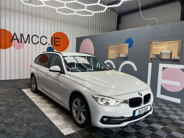 BMW 3-Series Estate, Diesel, 2019, White