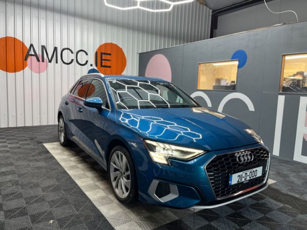 Audi A3 Hatchback, Petrol, 2021, Blue