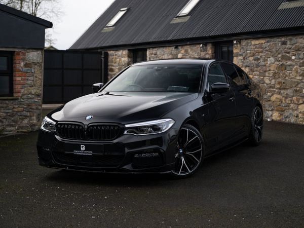 BMW 5-Series Saloon, Diesel, 2017, Black