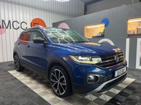 Volkswagen T-Cross SUV, Petrol, 2020, Blue