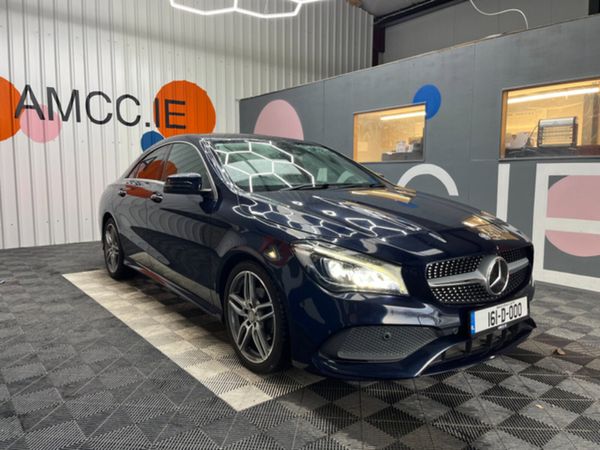 Mercedes-Benz CLA Saloon, Petrol, 2016, Blue