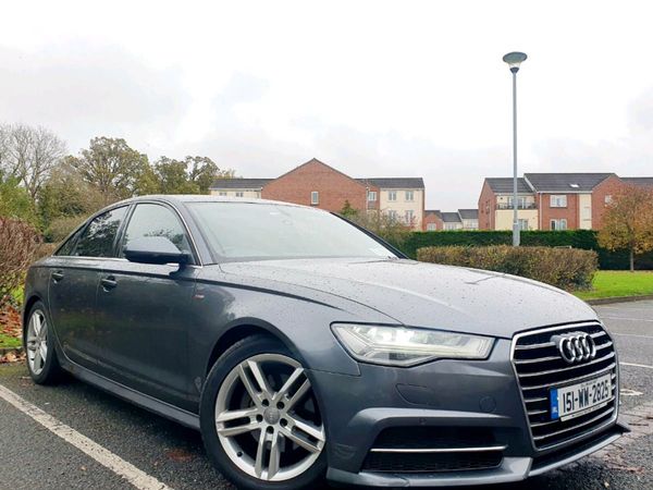 Audi A6 Saloon, Diesel, 2015, Grey