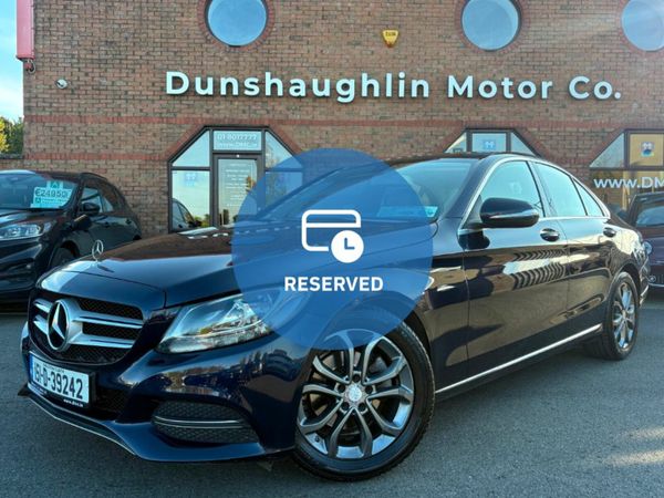 Mercedes-Benz C-Class Saloon, Diesel, 2015, Blue