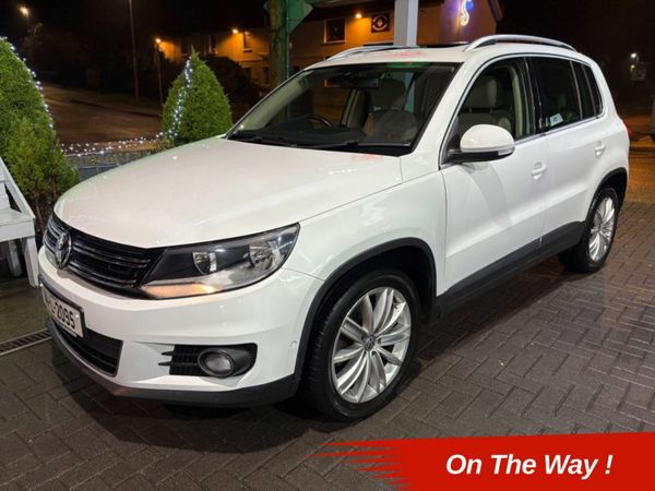 Volkswagen Tiguan SUV, Diesel, 2014, White
