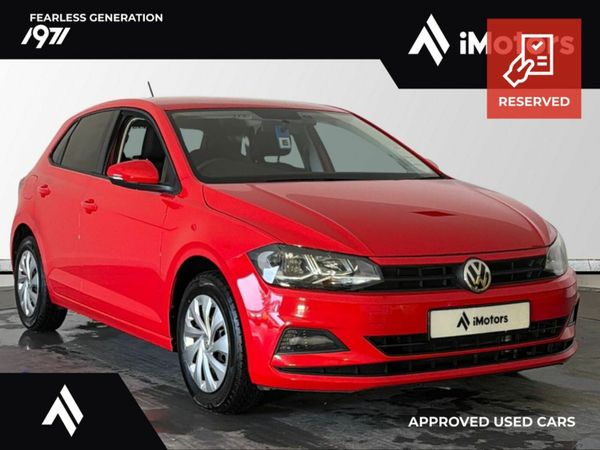 Volkswagen Polo Hatchback, Petrol, 2018, Red