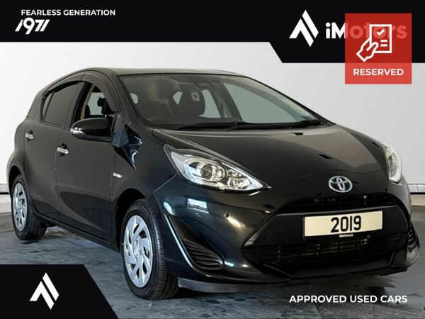 Toyota Aqua Hatchback, Petrol Hybrid, 2019, Black