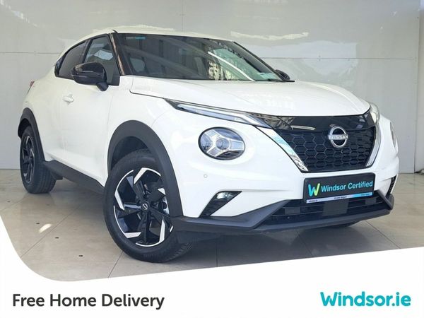 Nissan Juke SUV, Petrol Hybrid, 2024, White