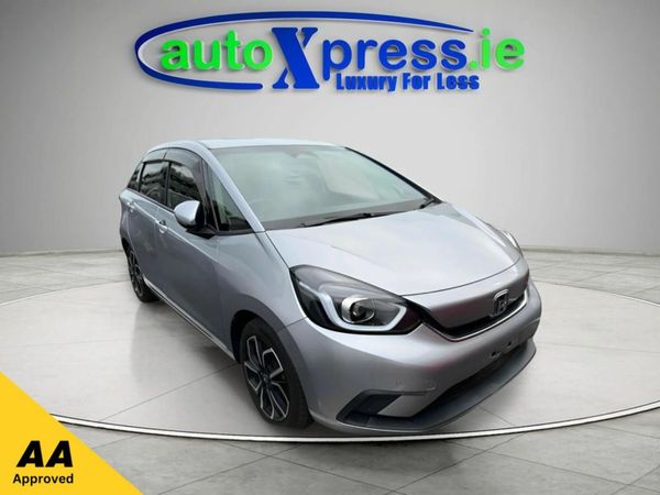 Honda Fit Hatchback, Petrol Hybrid, 2020, Silver