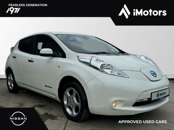 Nissan Leaf Hatchback, Electric, 2017, White