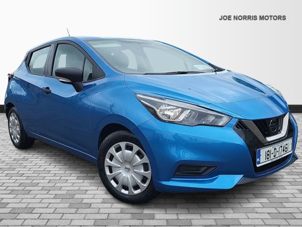 Nissan Micra Hatchback, Petrol, 2018, Blue