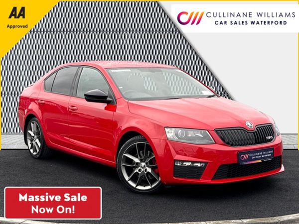 Skoda Octavia Hatchback, Diesel, 2017, Red