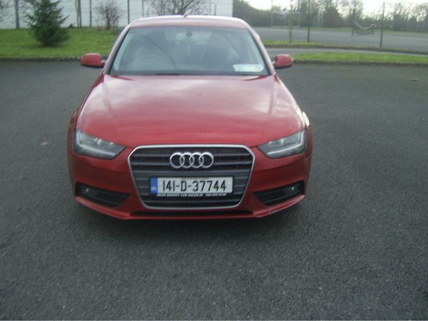Audi A4 Saloon, Diesel, 2014, Red