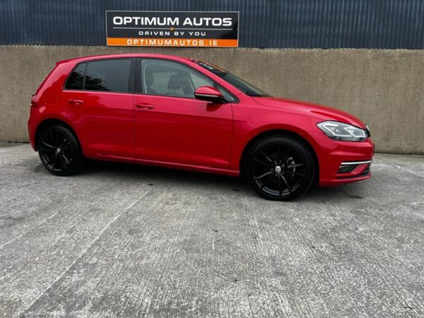 Volkswagen Golf Hatchback, Petrol, 2018, Red