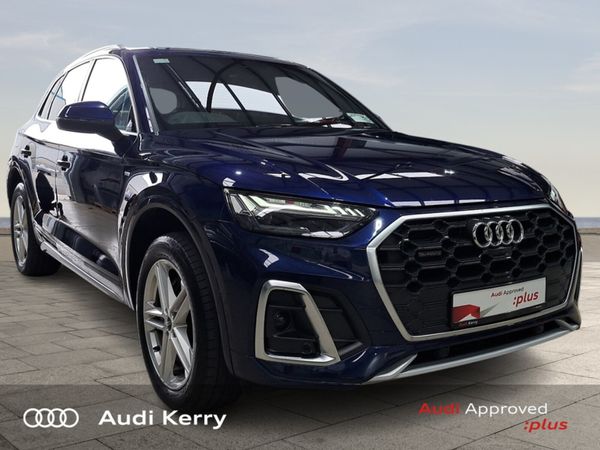 Audi Q5 SUV, Petrol Plug-in Hybrid, 2023, Blue