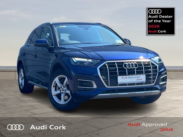 Audi Q5 SUV, Petrol Plug-in Hybrid, 2024, Blue