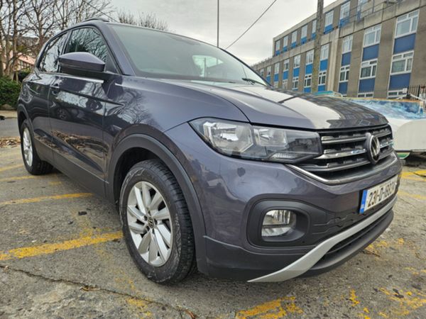Volkswagen T-Cross SUV, Petrol, 2023, Grey