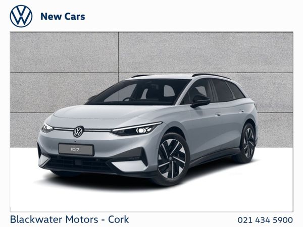 Volkswagen ID.7 Estate, Electric, 2026, Silver