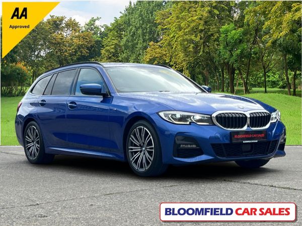 BMW 3-Series Estate, Diesel, 2020, Blue