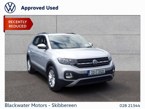 Volkswagen T-Cross SUV, Petrol, 2022, Grey