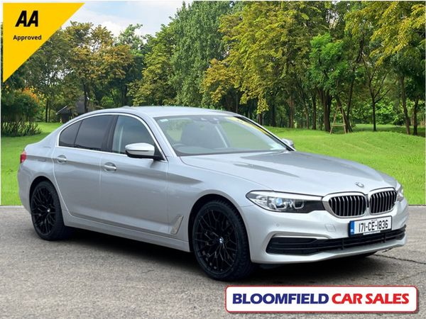 BMW 5-Series Saloon, Diesel, 2017, Grey