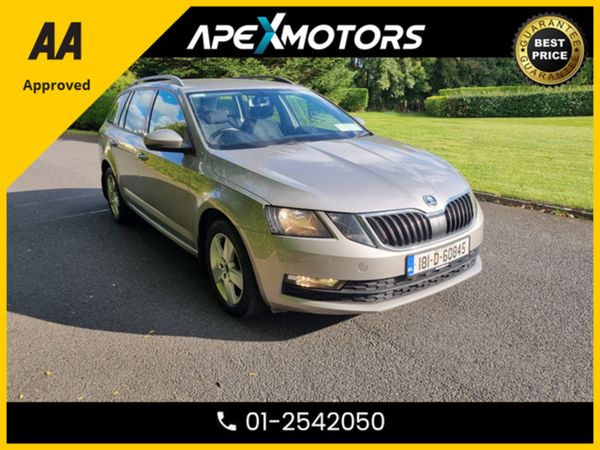Skoda Octavia Estate, Diesel, 2018, Beige