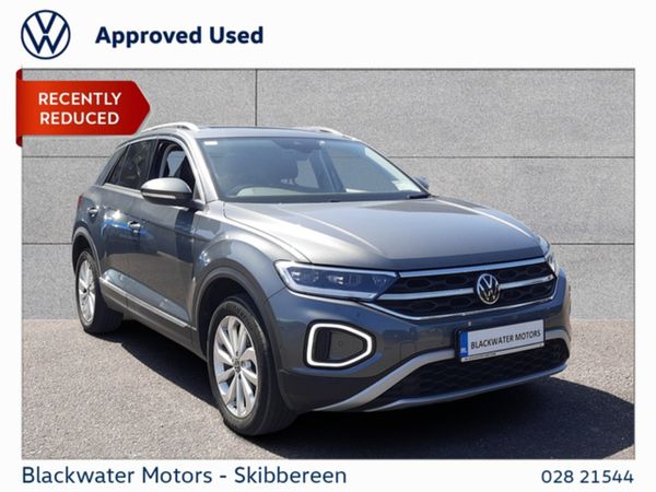 Volkswagen T-Roc SUV, Petrol, 2022, Grey