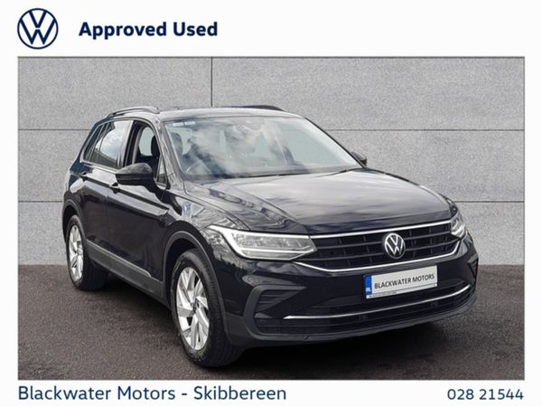 Volkswagen Tiguan SUV, Diesel, 2022, Black