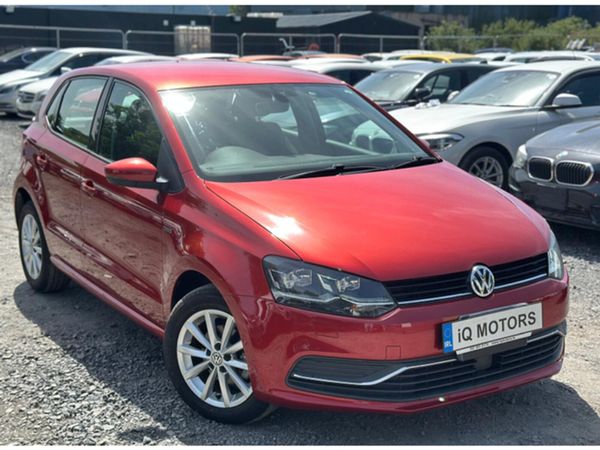 Volkswagen Polo Hatchback, Petrol, 2015, Red