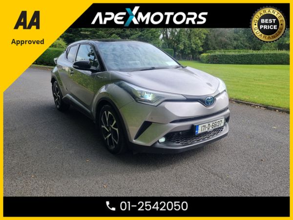Toyota C-HR SUV, Petrol Hybrid, 2017, Silver