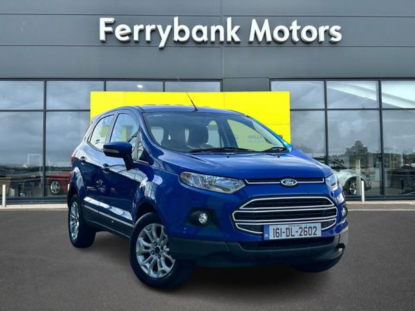 Ford EcoSport Hatchback, Petrol, 2016, Blue