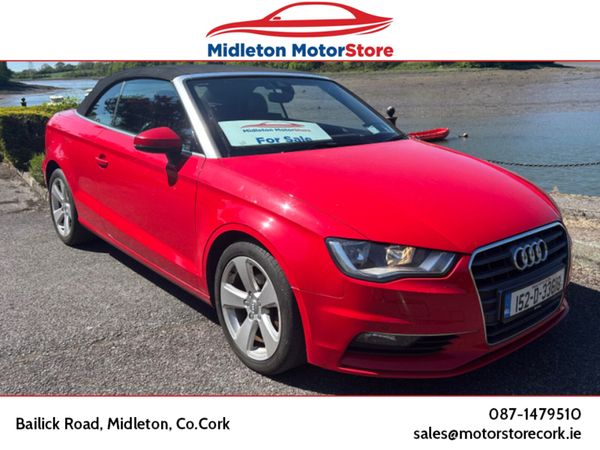 Audi A3 Convertible, Petrol, 2015, Red