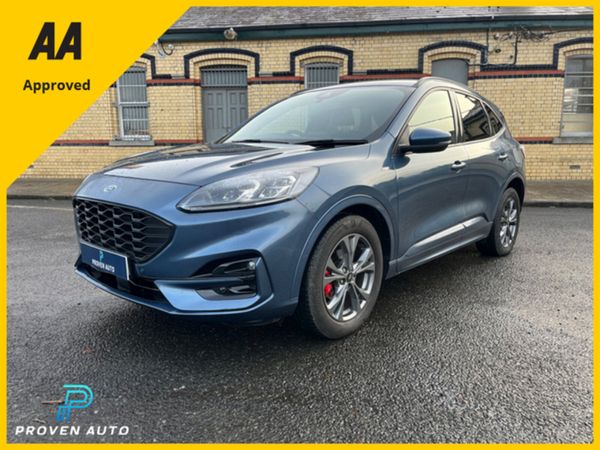Ford Kuga Hatchback, Petrol Hybrid, 2022, Blue