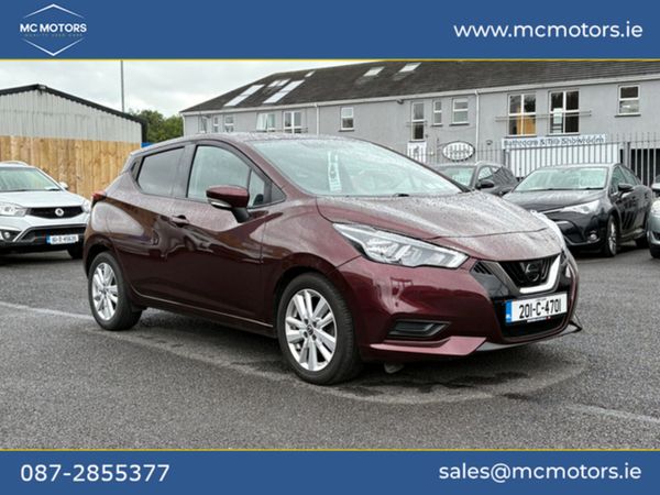 Nissan Micra Hatchback, Petrol, 2020, Red