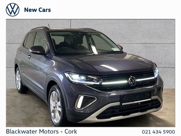 Volkswagen T-Cross SUV, Petrol, 2025, Grey