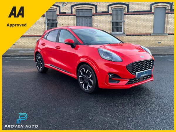 Ford Puma Hatchback, Petrol, 2021, Red