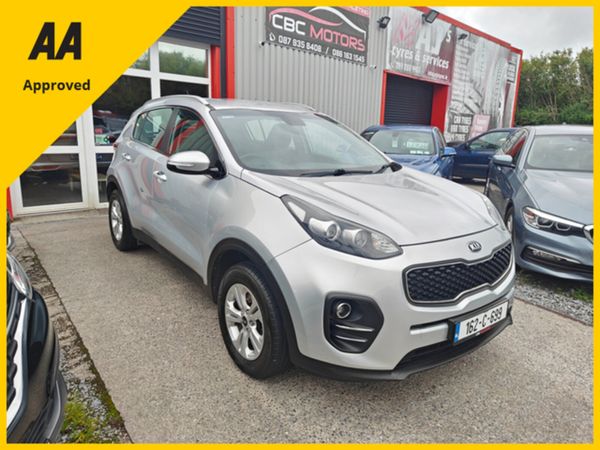Kia Sportage Estate, Diesel, 2016, Silver