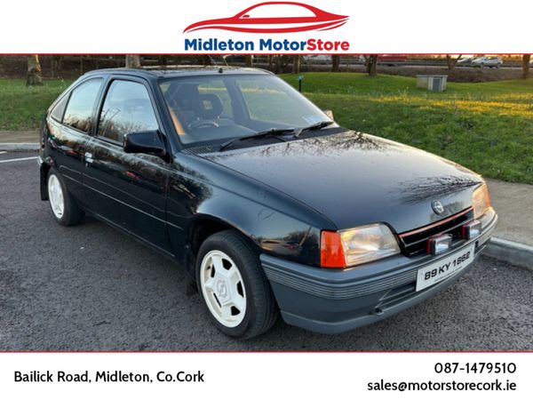Opel Kadett Hatchback, Petrol, 1989, Black