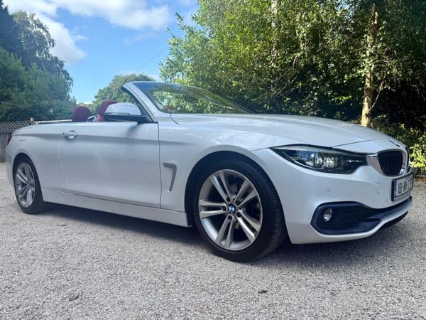 BMW 4-Series Convertible, Diesel, 2018, White