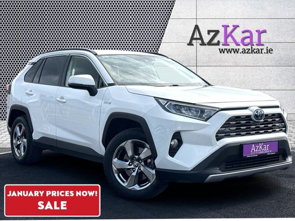 Toyota RAV4 SUV, Petrol, 2019, White
