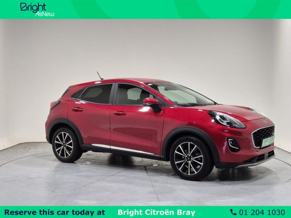 Ford Puma MPV, Petrol Hybrid, 2022, Red