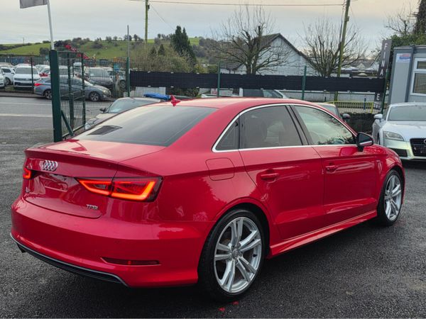 Audi A3 Saloon, Petrol, 2015, Red