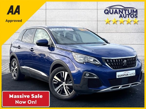 Peugeot 3008 MPV, Diesel, 2019, Blue