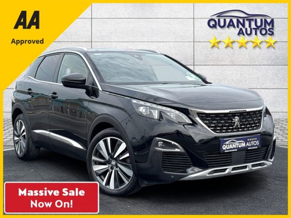 Peugeot 3008 Hatchback, Petrol, 2020, Black