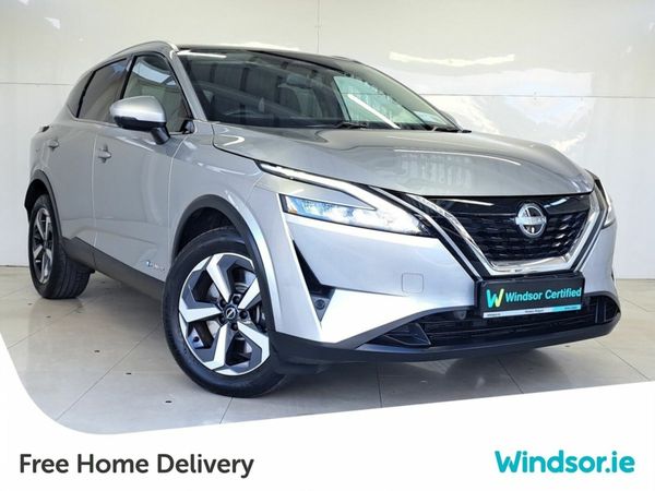 Nissan Qashqai SUV, Petrol Hybrid, 2023, Silver