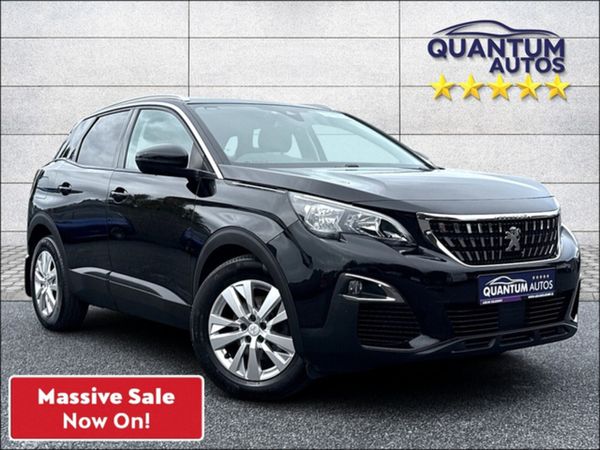 Peugeot 3008 SUV, Diesel, 2019, Black