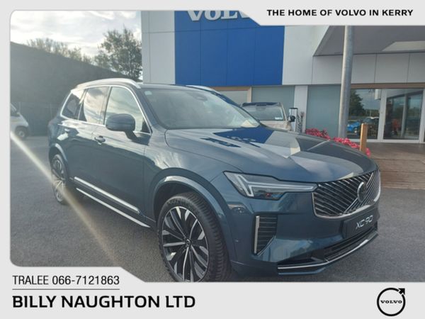 Volvo XC90 SUV, Petrol Hybrid, 2026, Blue