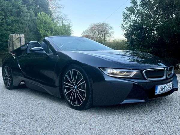 BMW i8 Convertible, Petrol Plug-in Hybrid, 2019, Grey