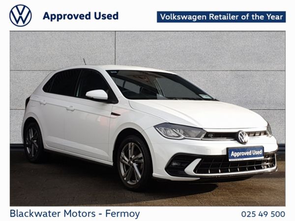 Volkswagen Polo Hatchback, Petrol, 2023, White